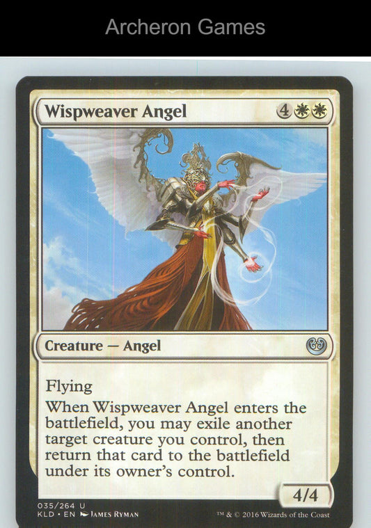 Wispweaver Angel KLD 35 UC MTG Card NM/EX+