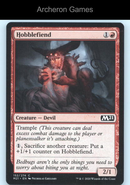 Hobblefiend 152 C MTG Card Core Set 2021