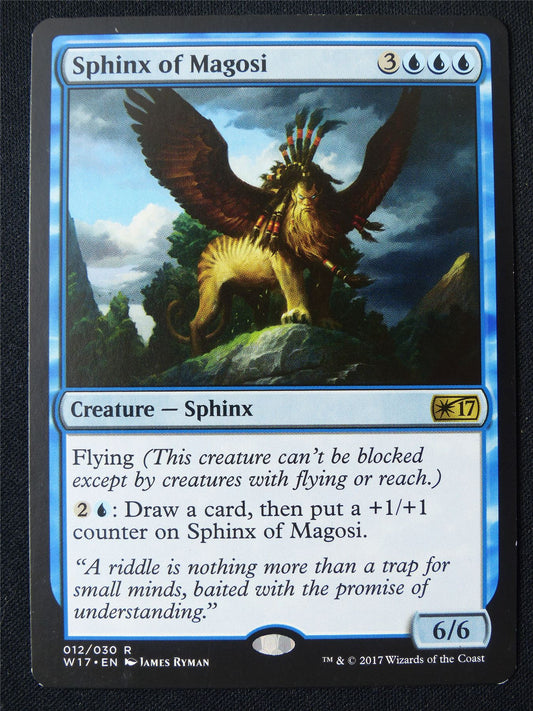 Sphinx of Magosi - W17 - Mtg Card #2ET