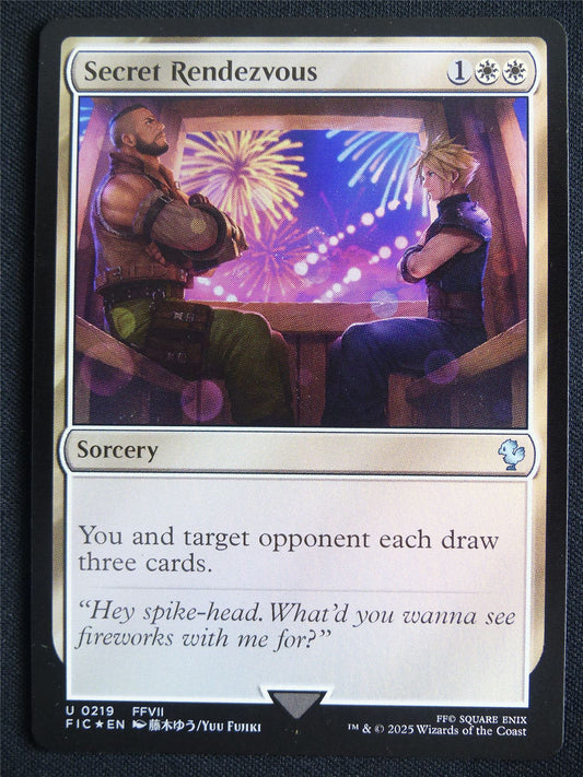 Secret Rendezvous Foil 0219 - FIN - Mtg Card #3HK