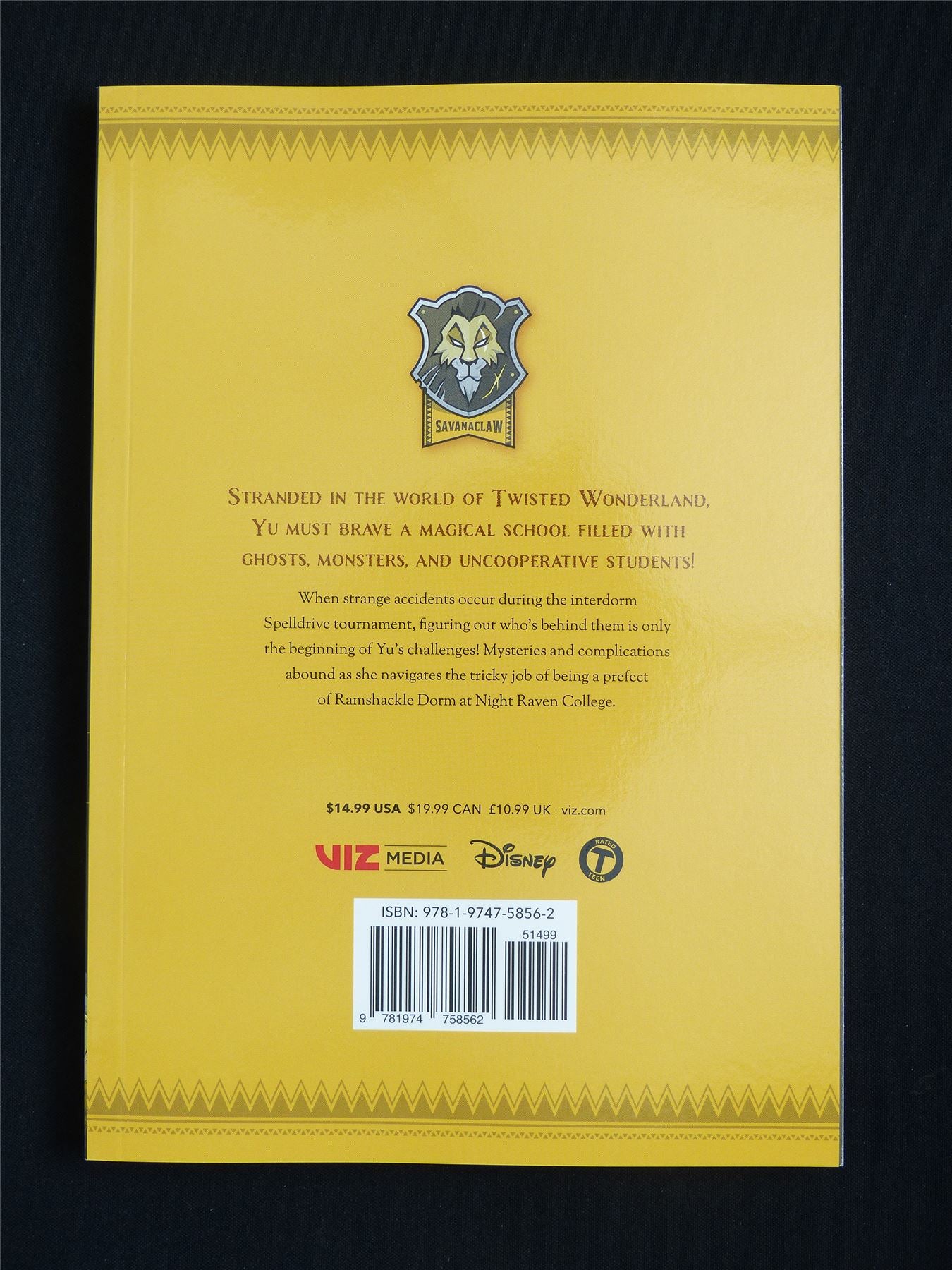 Disney Twisted-Wonderland: Book of Savanaclaw volume 2 - Viz Manga #6F3