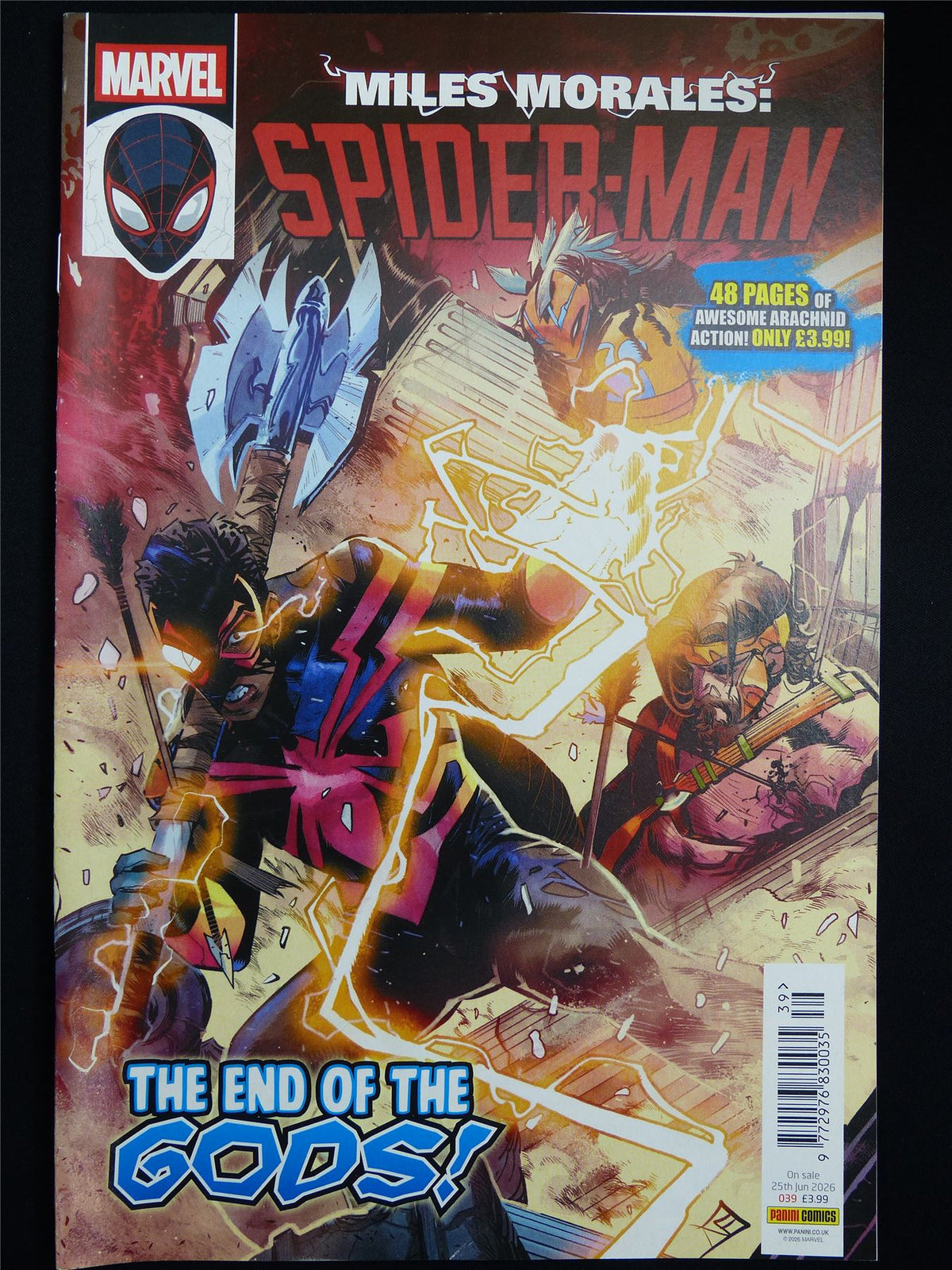 Miles Morales: SPIDER-MAN #39 Cvr A Panini - Marvel Comic #3Z4