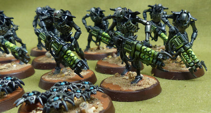 Necron Warriors painted - Necrons - Warhammer 40K #408