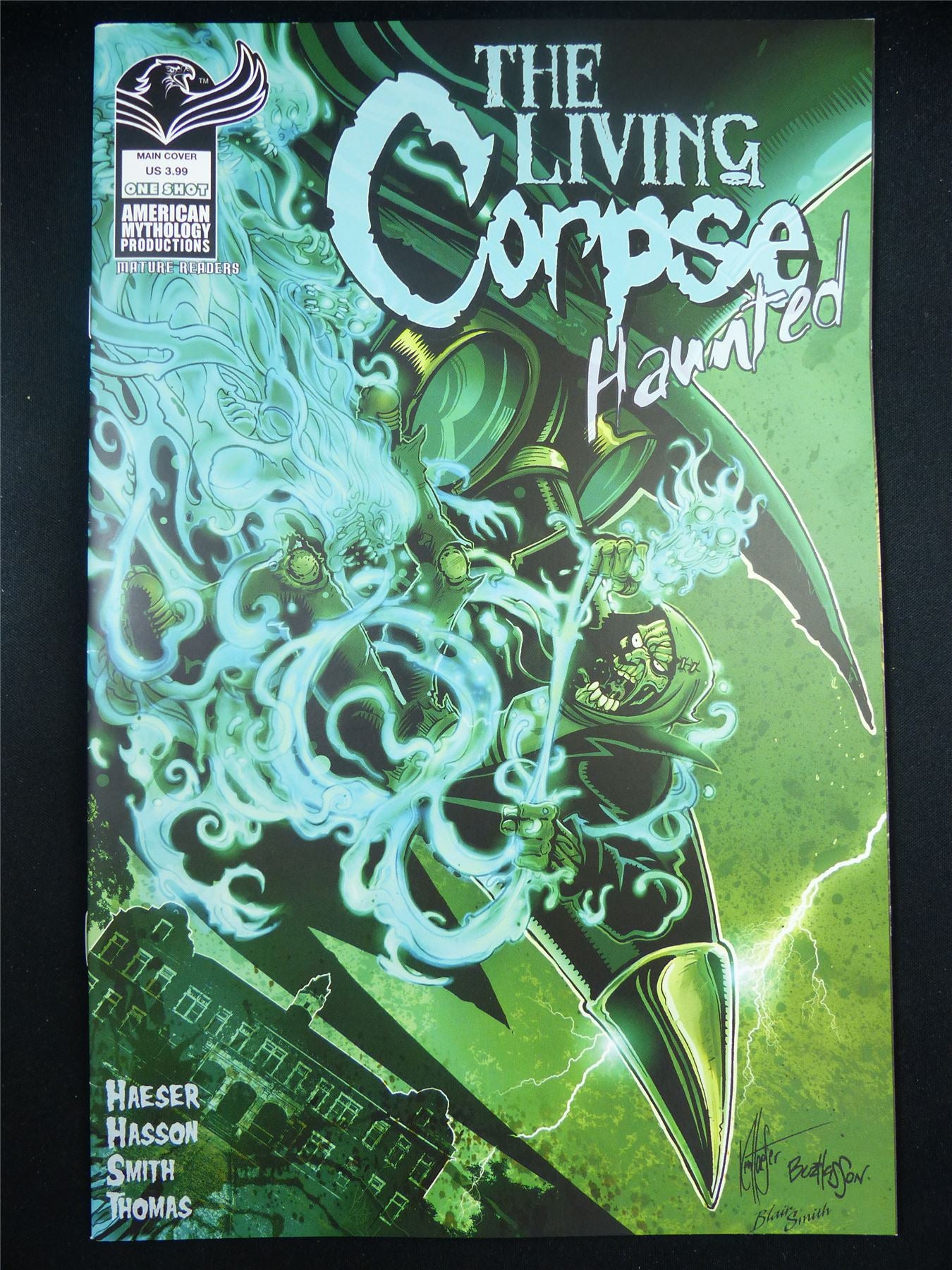 The LIVING Corpse Haunted One-Shot - Sep 2023 Mythology Comic #7V