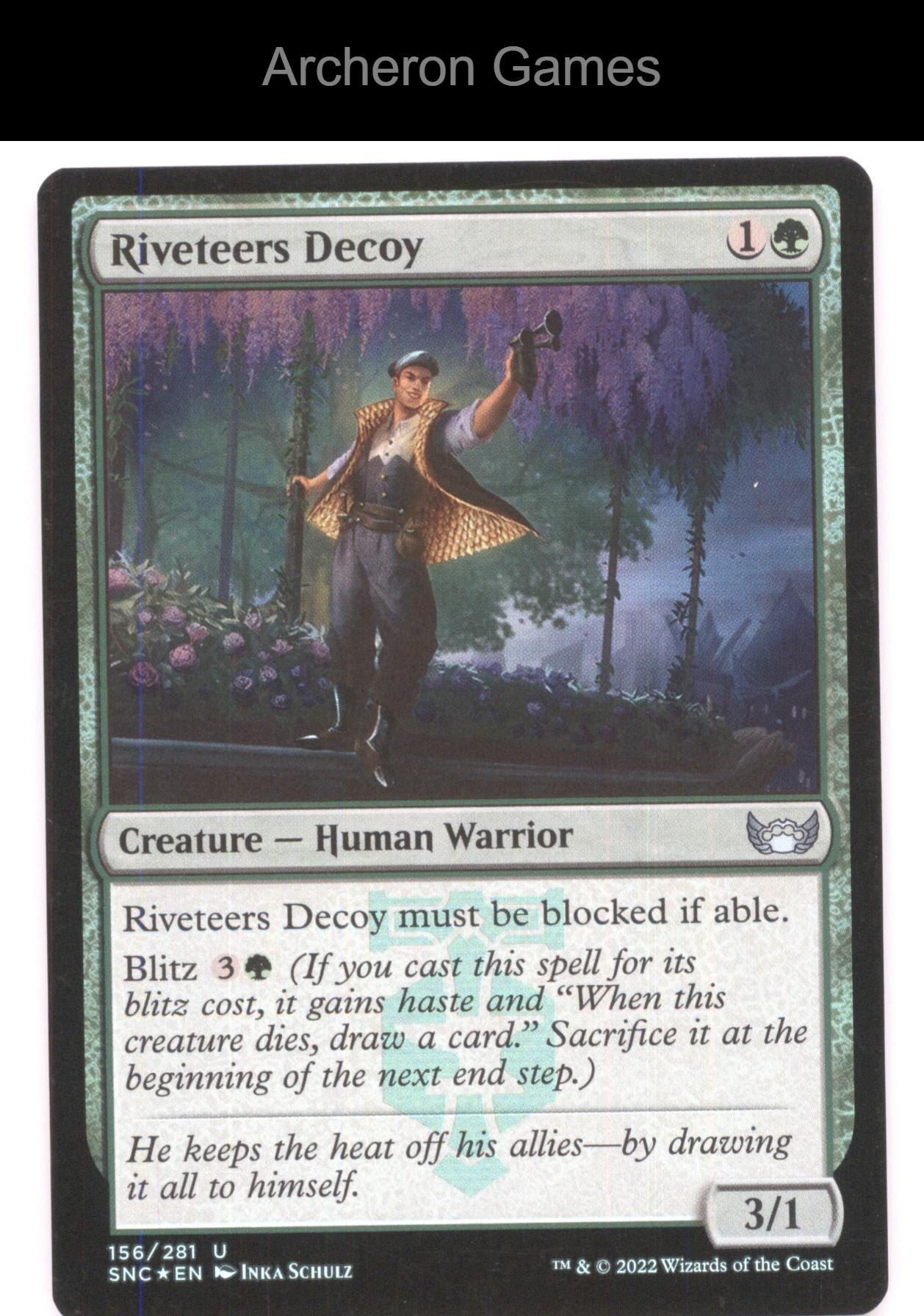 Riveteers Decoy 156 UC MTG Card Streets of New Capenna