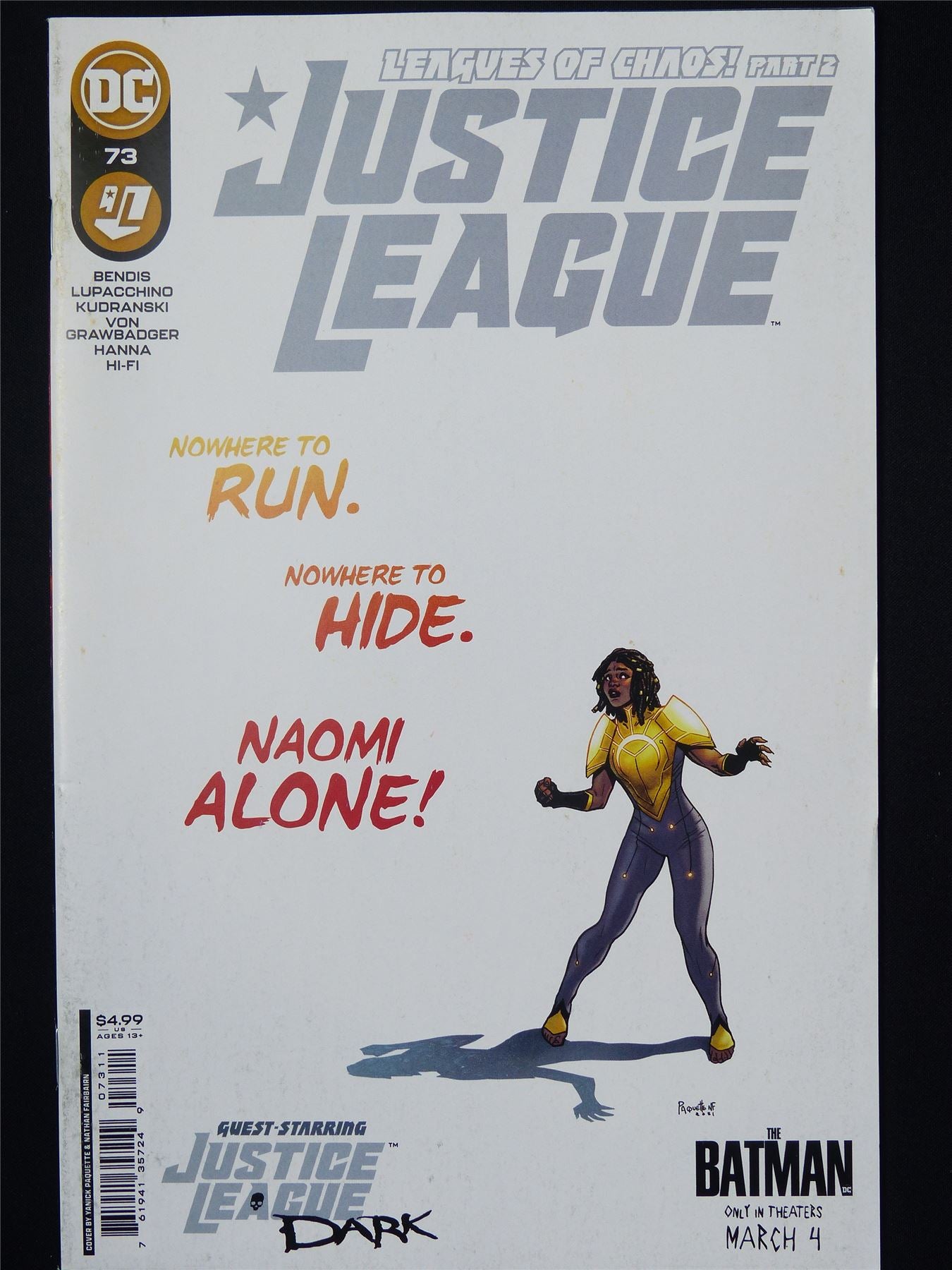 JUSTICE League #73 - B&B DC Comic #7M8