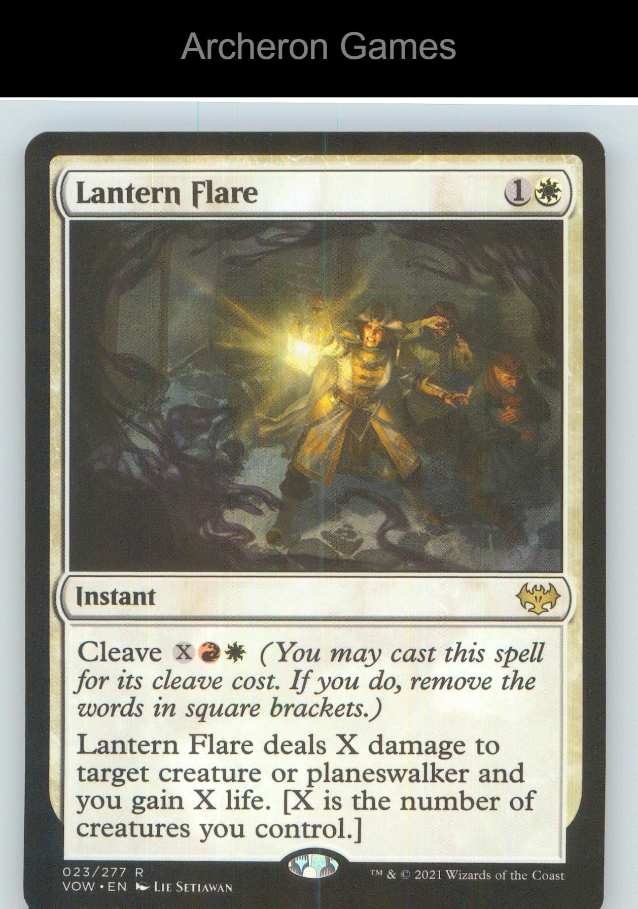 Lantern Flare VOW 23 R MTG Card NM/EX+