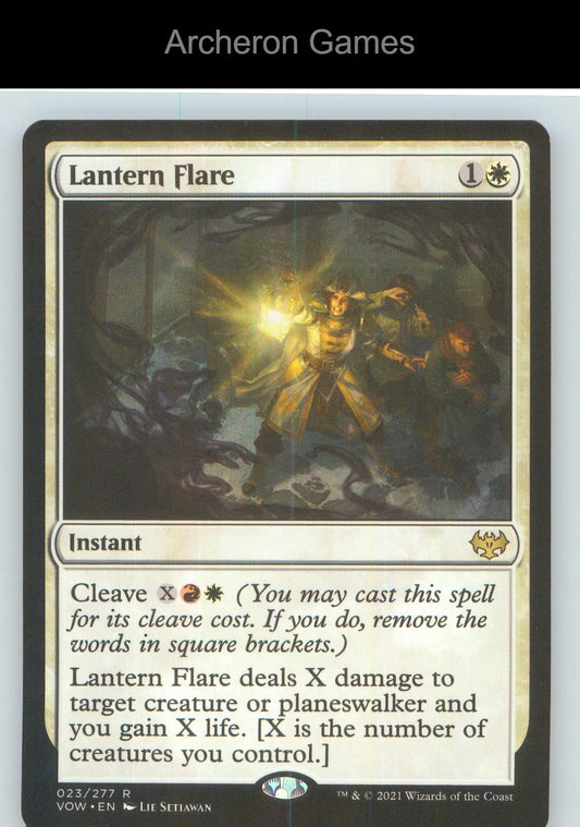 Lantern Flare VOW 23 R MTG Card NM/EX+
