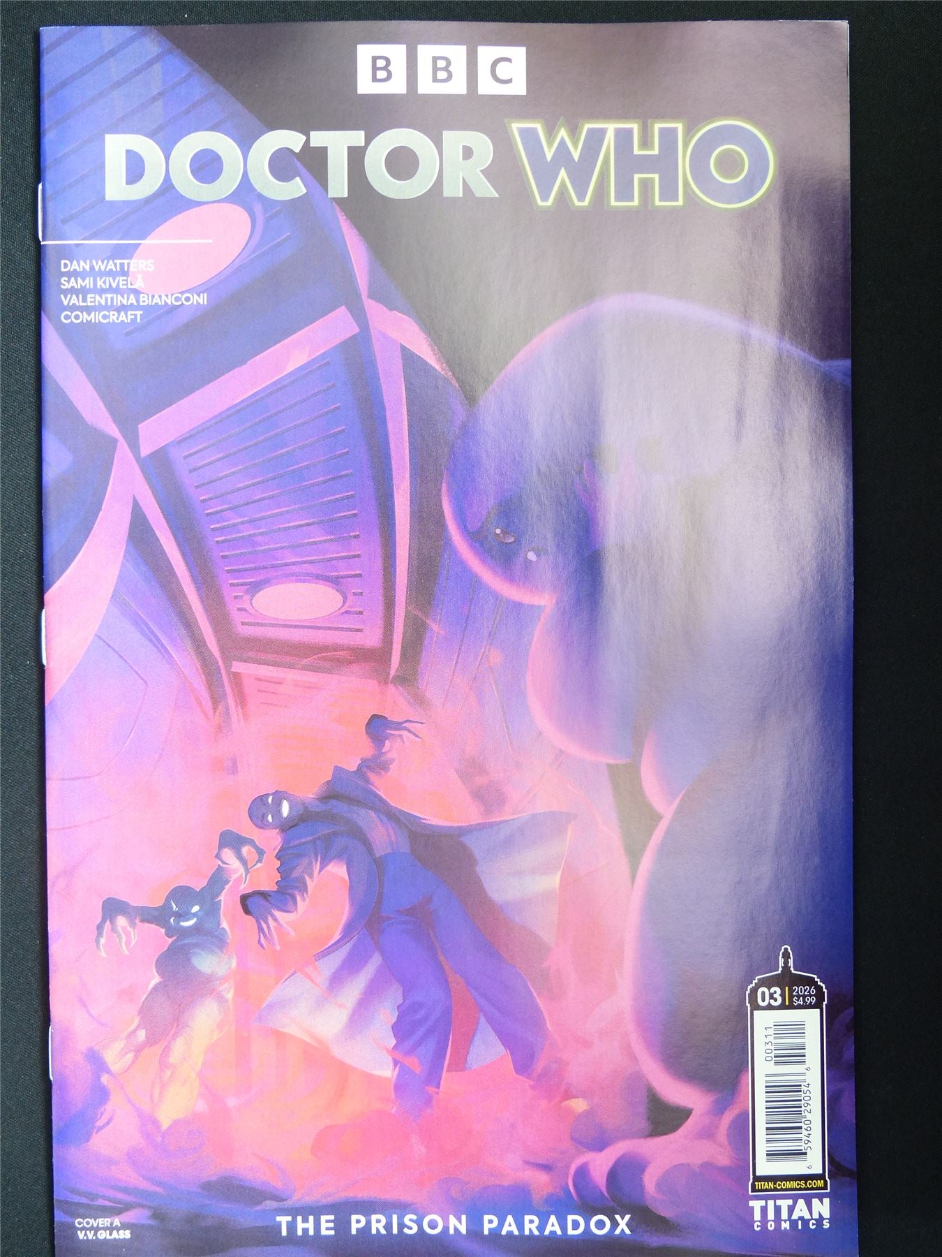 DOCTOR Who: The Prison Paradox #3 Cvr A - Jan 2026 Titan Comic #1JT