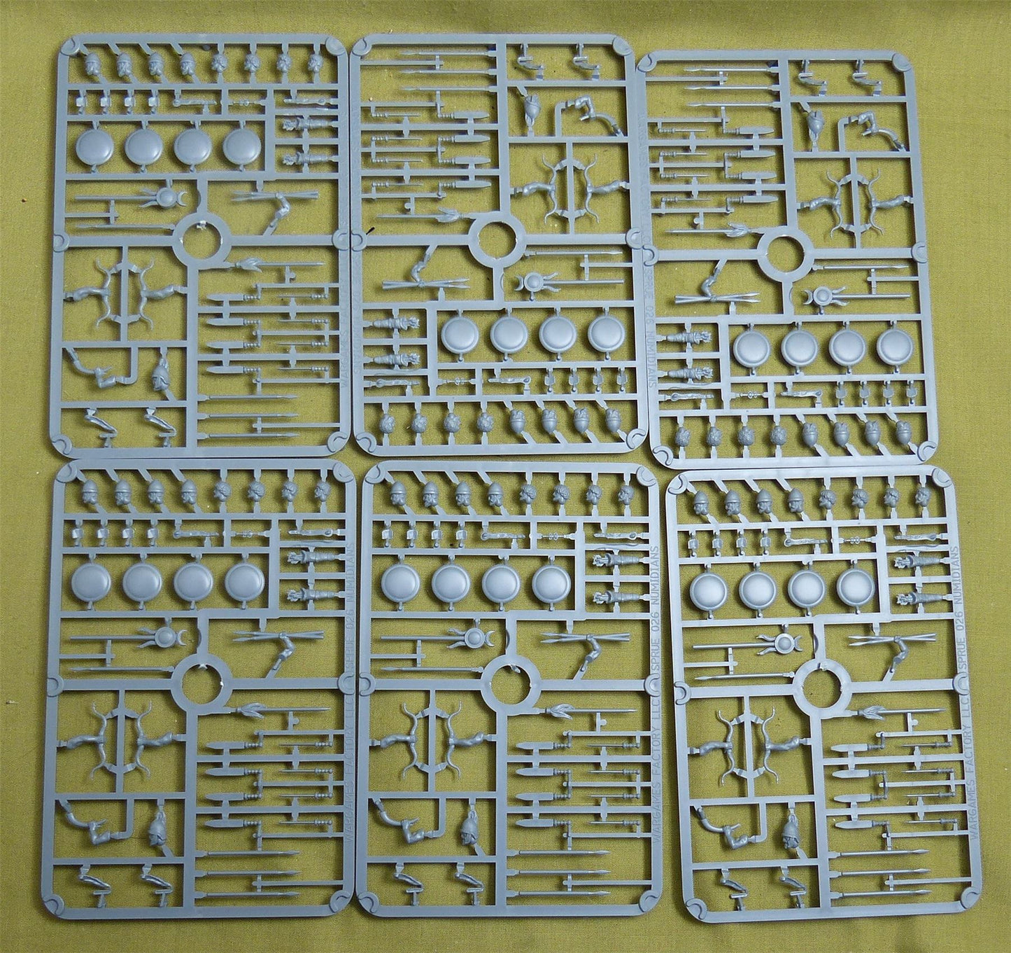 Numidians Ancient Light Infantry 28mm Plastic Miniatures #1BV