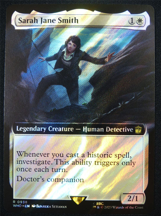 Sarah Jane Smith Extended Surge Foil - WHO - Mtg Card #9G