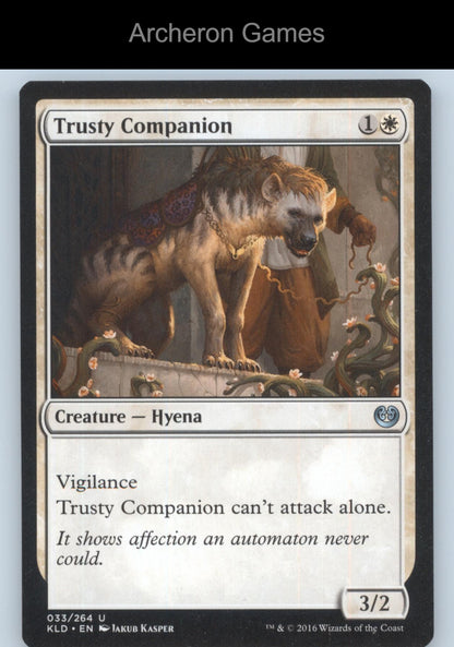Trusty Companion 33 UC MTG Card Kaladesh