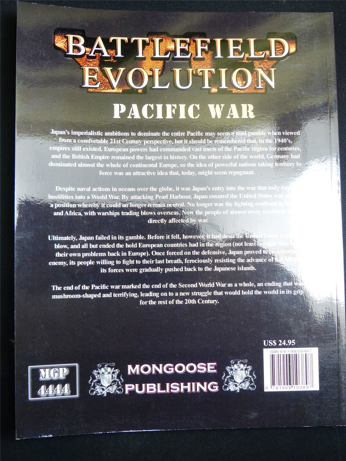 Battlefield Evolution: Pacific War - Miniatures Rulebook Softback #2UD