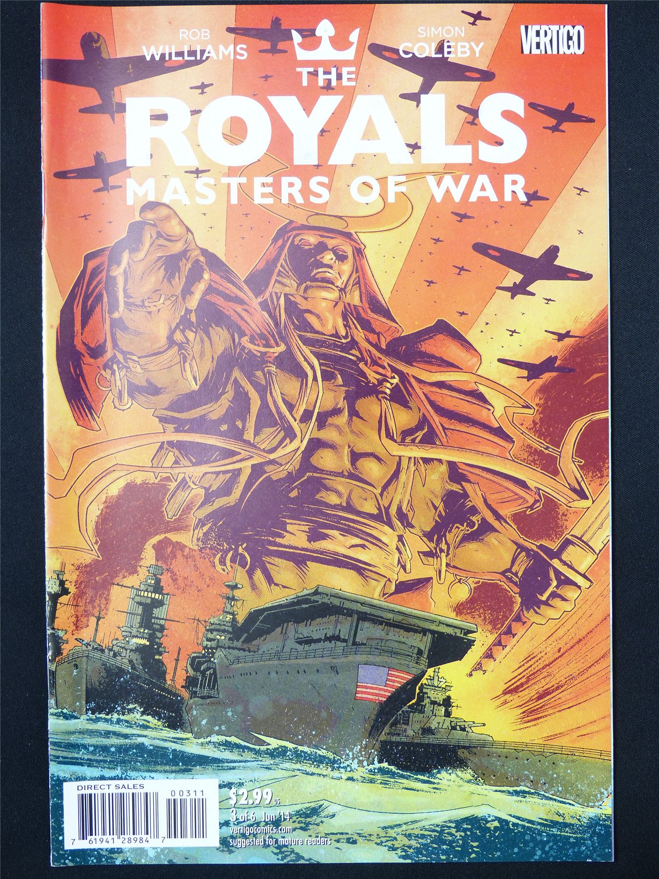 ROYALS Master of War #3 - B&B Vertigo Comic #S9