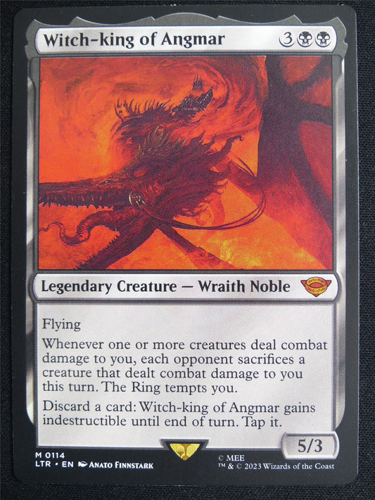 Witch-King of Angmar - LTR - Mtg Card #4L4