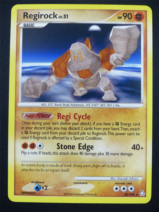Regirock 38/146 - Pokemon Card #5OP