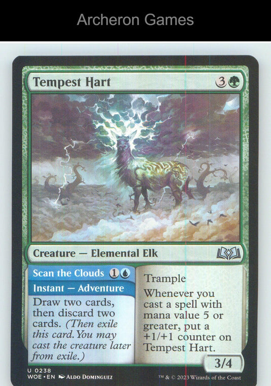 Tempest Hart WOE 238 UC MTG Card NM/EX+