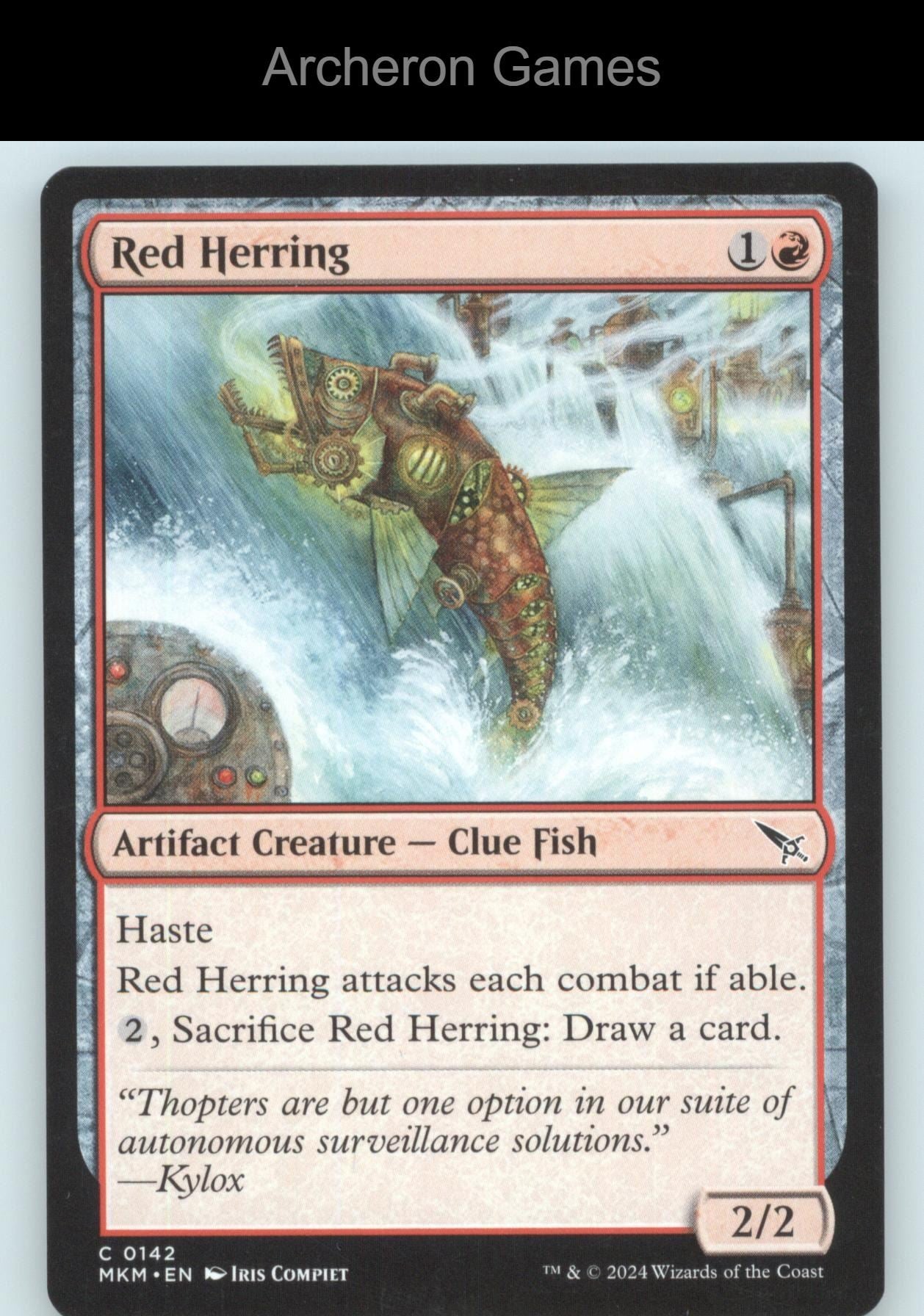 Red Herring 142 C MTG Card Murders at Karlov Manor