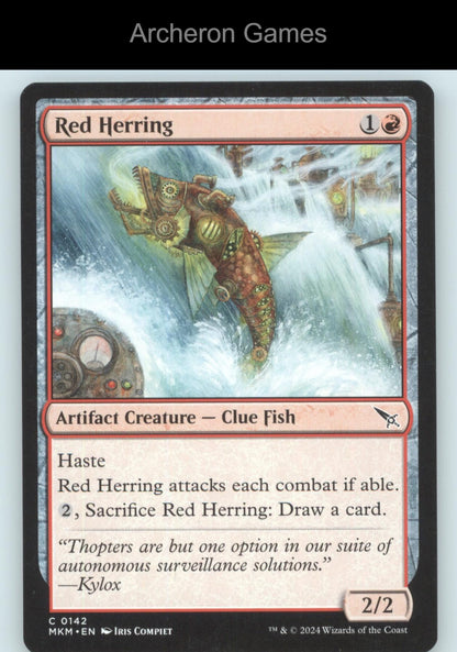 Red Herring 142 C MTG Card Murders at Karlov Manor