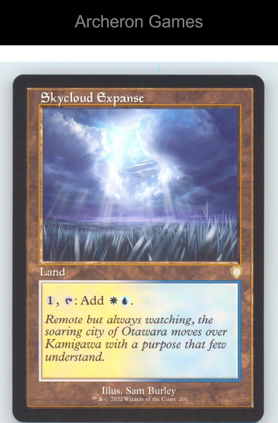 Skycloud Expanse (Retro Frame) BRC 201 R MTG Card NM/EX+