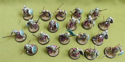 Deathrattle Skeletons painted - Soulblight Gravelords - Warhammer AoS #4A1