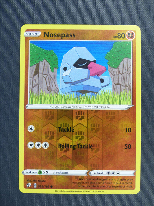 Nosepass 096/192  Holo - RCL - Pokemon Card #3JH