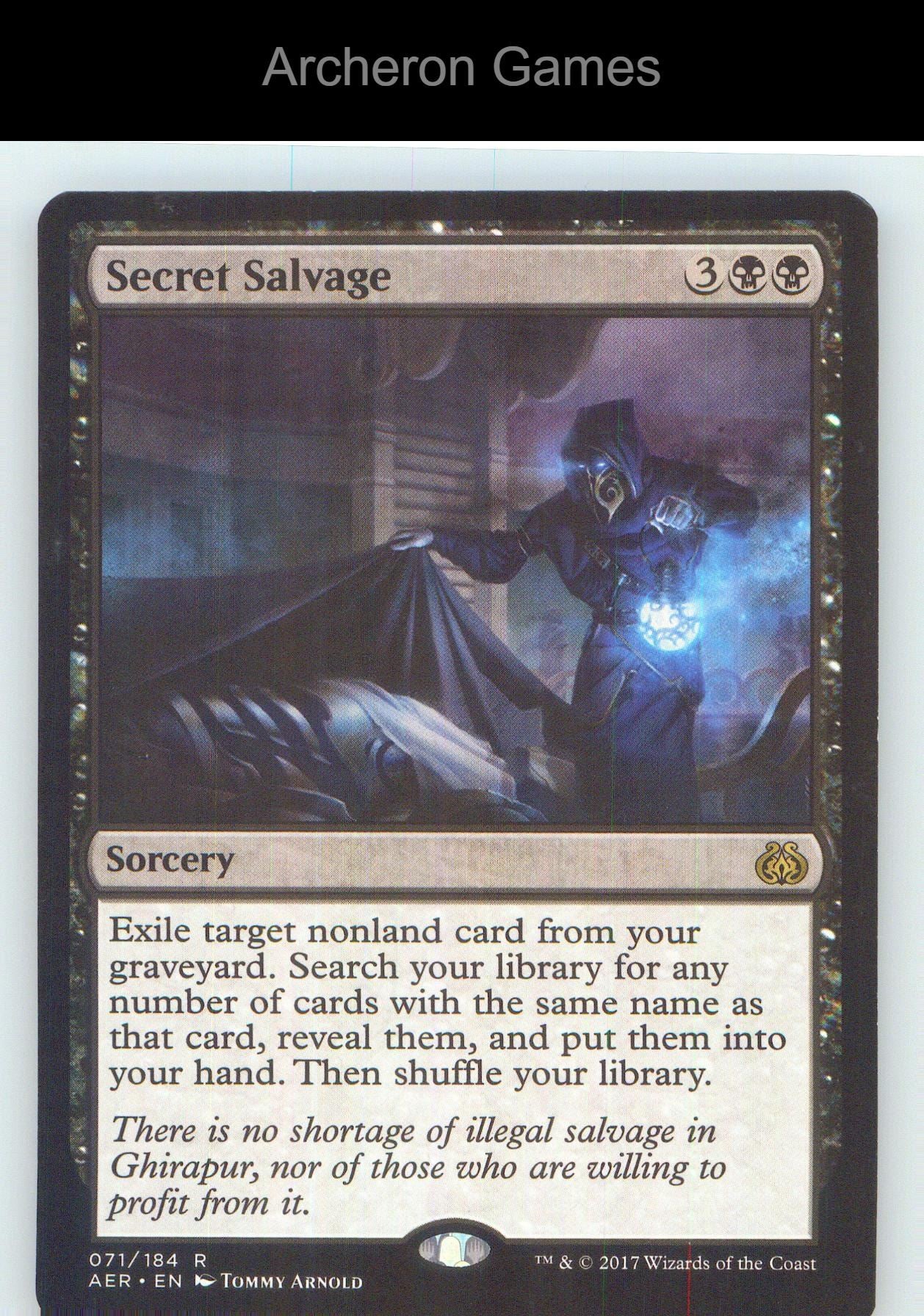 Secret Salvage AER 71 R MTG Card NM/EX+
