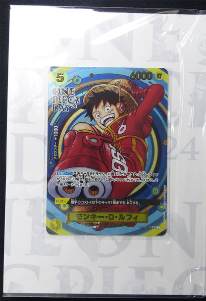 One Piece: Day '24 premium Card Collection Promo sealed Japanese - One Piece Card #27U
