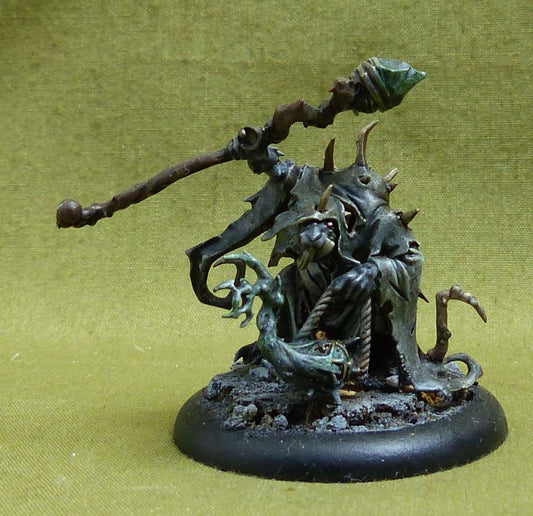 Plague Priest painted - Skaven - Warhammer AoS #540