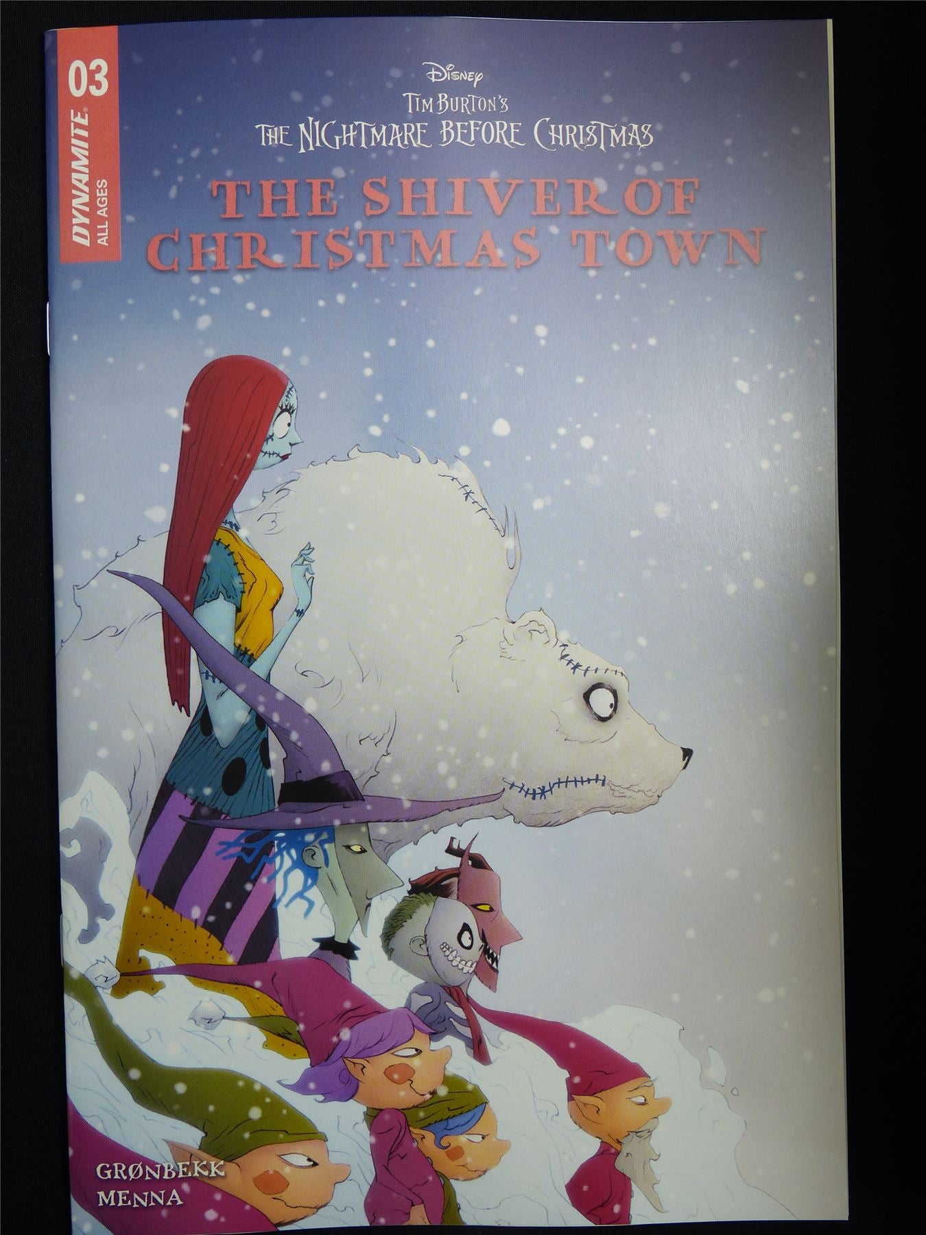 NIGHTMARE Before Christmas: The Shiver of Christmas Town #3 Cvr A - Mar 2026 Dynamite Comic #3SA