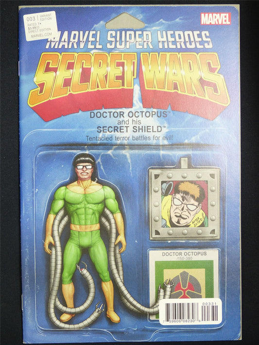 SECRET Wars #3 Figurine Variant - Marvel Comic #1JD
