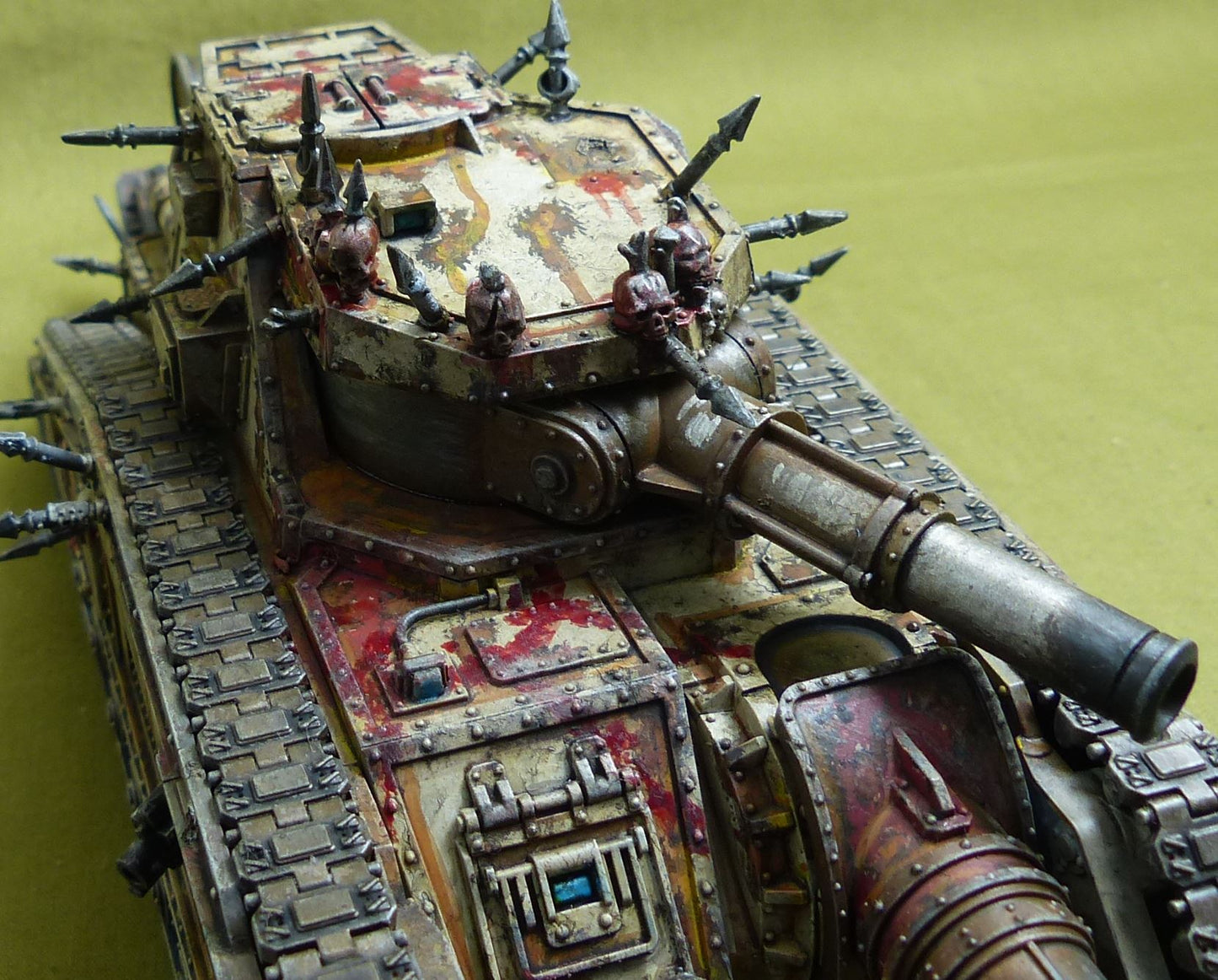 Malcador Heavy Tank painted - Solar Auxilia - Warhammer Horus Heresy #4X0