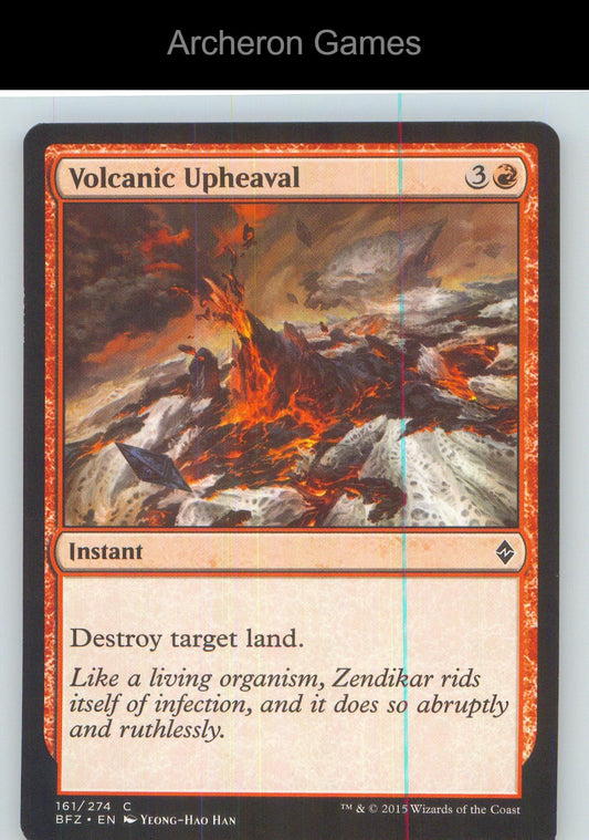 Volcanic Upheaval BFZ 161 C MTG Card NM/EX+