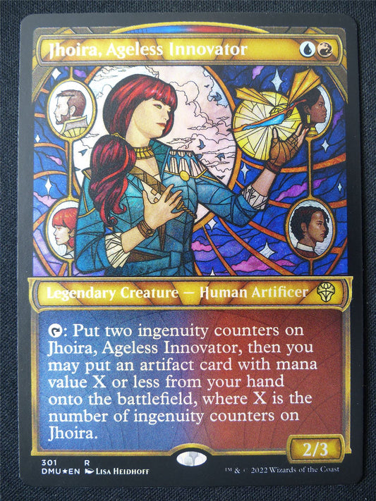 Jhoira Ageless Innovator Textless Foil - DMU - Mtg Card #2DO