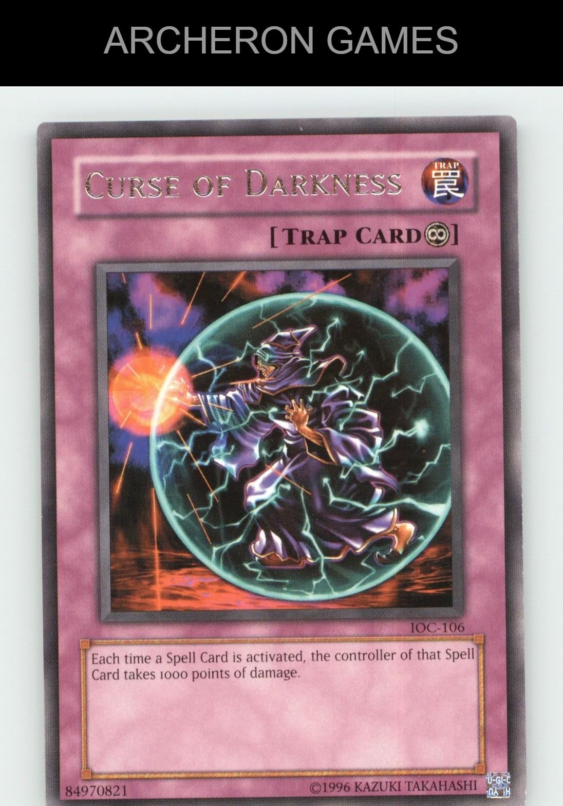 Curse of Darkness R YUGIOH Card