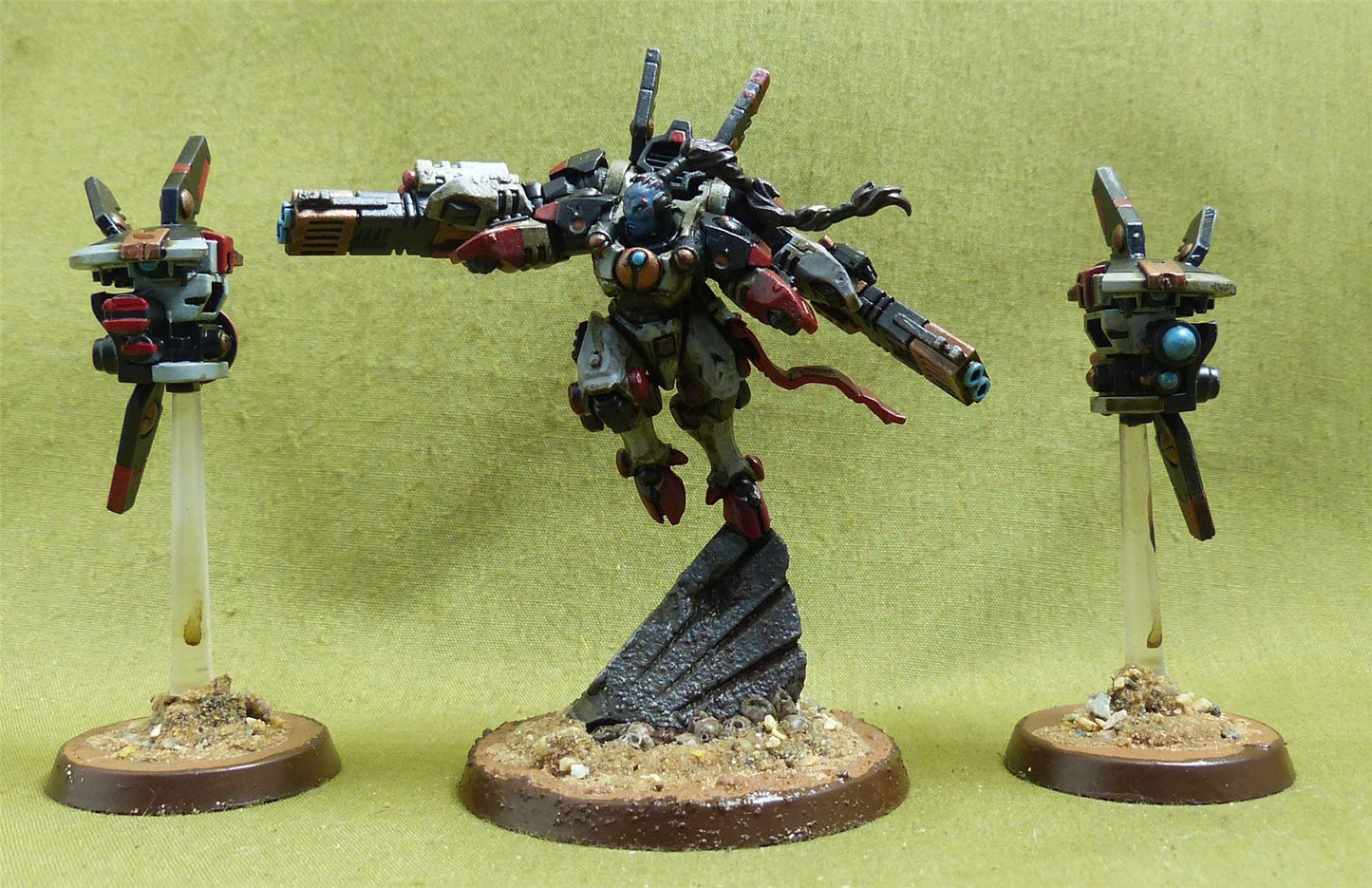 Commander Shadowsun painted - Tau Empire - Warhammer 40K #Y6