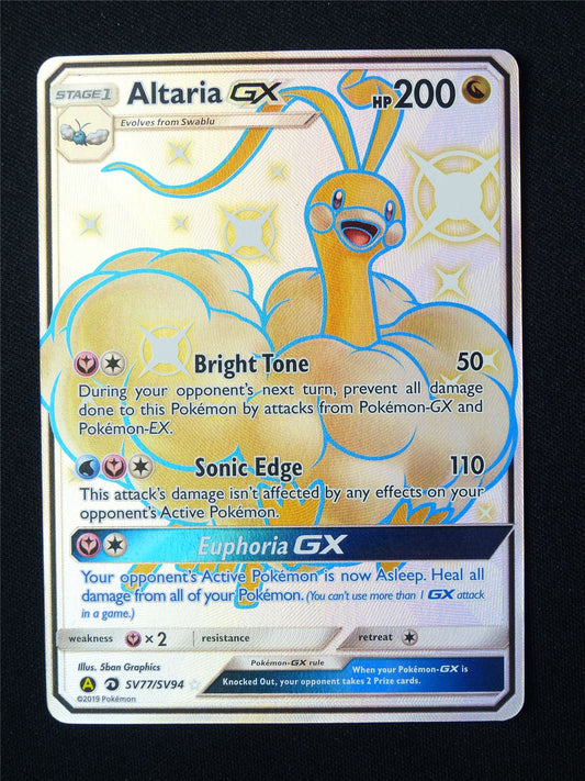 Altaria GX SV77/SV94 Textured Holo - Pokemon Card #5T9