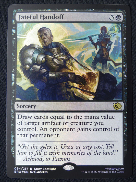 Fateful Handoff Foil - BRO - Mtg Card #28Z