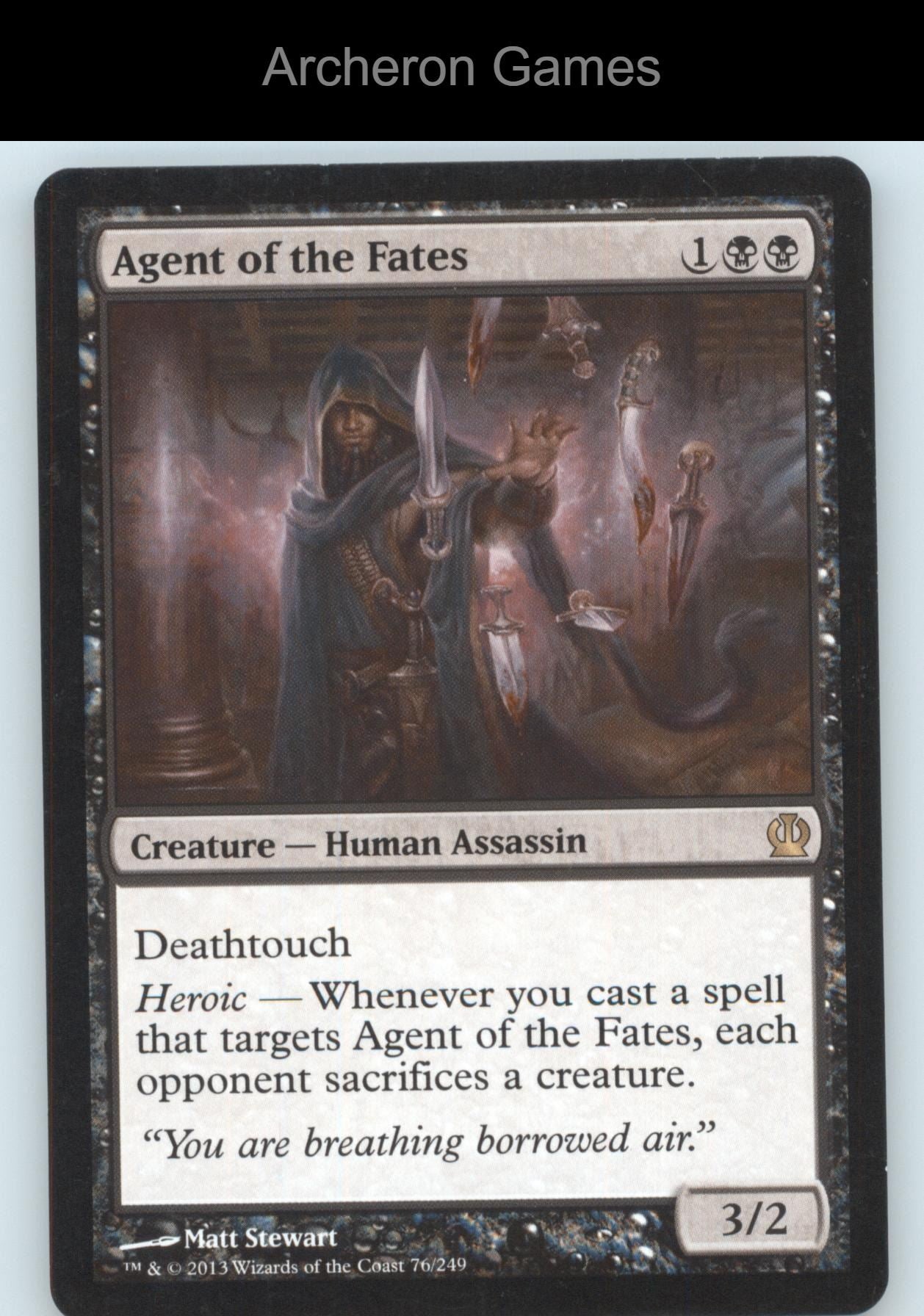 Agent of the Fates 76 R MTG Card Theros