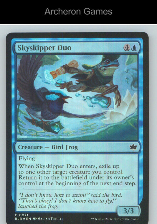 Skyskipper Duo BLB 71 C MTG Card NM/EX+ Foil