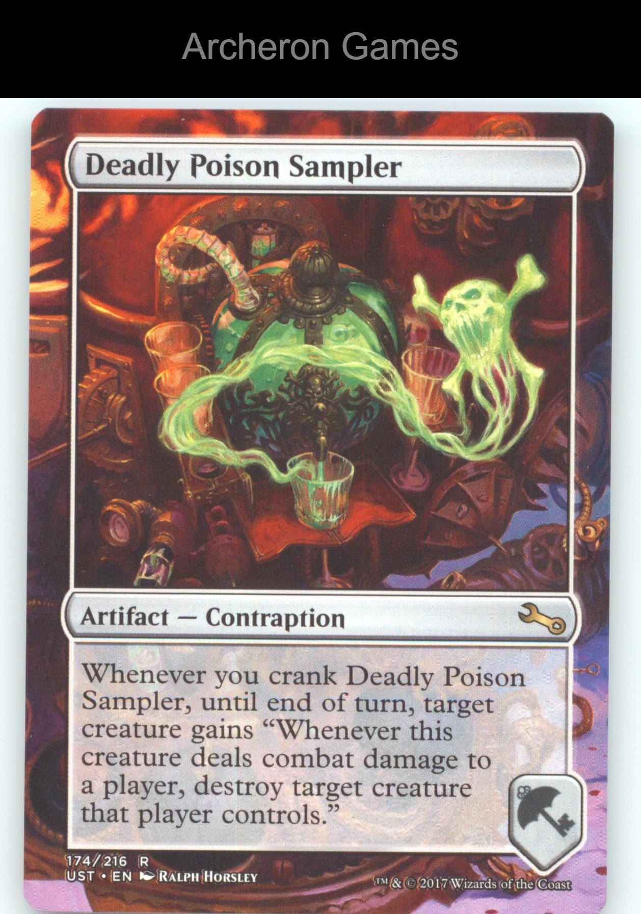 Deadly Poison Sampler 174 R MTG Card Unstable