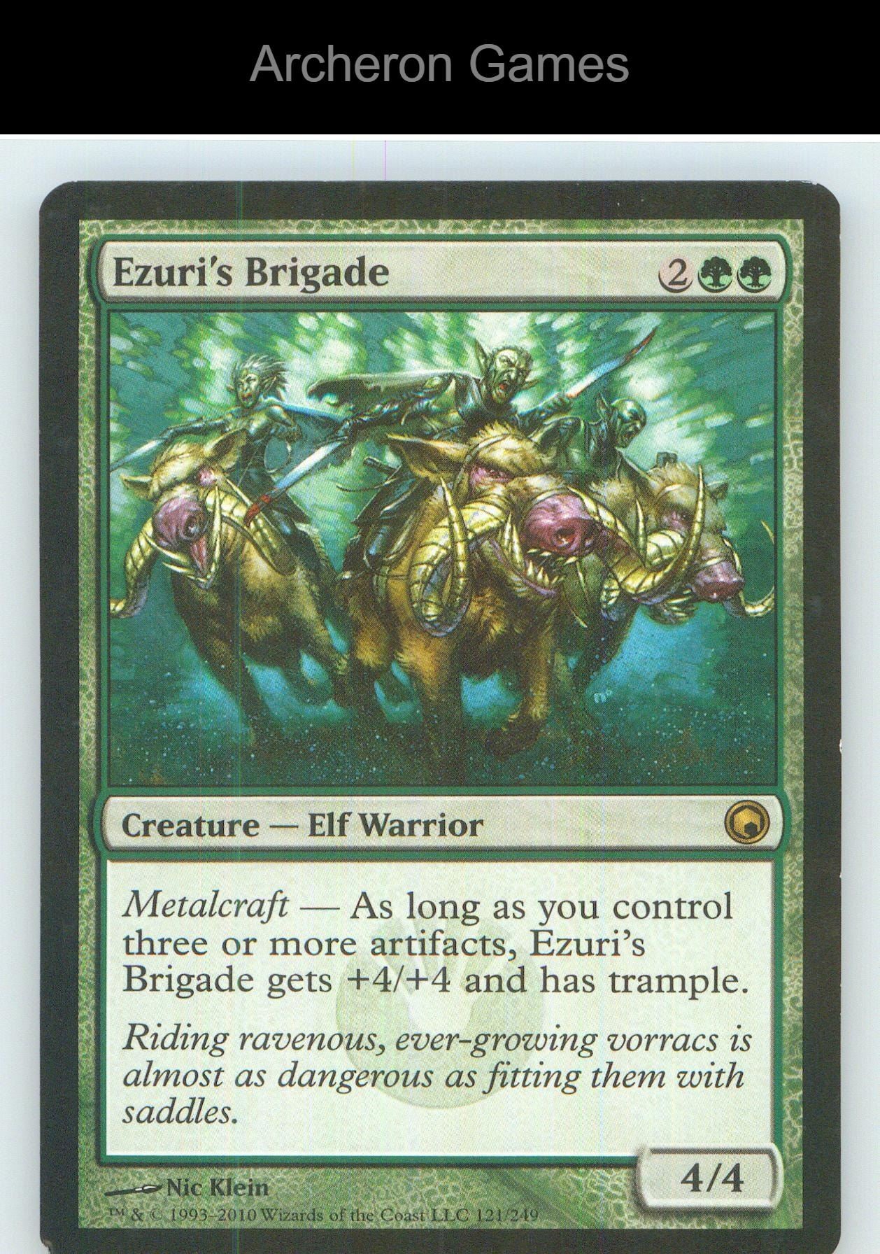 Ezuri's Brigade SOM 121 R MTG Card NM/EX+