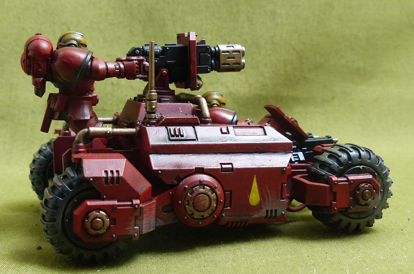 Primaris Invader ATV painted - Blood Angels - Warhammer 40K #59
