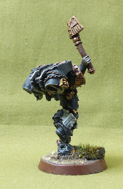 Chaplain with Jump Pack painted Finecast OOP - iron Hands - Warhammer 40K #73F