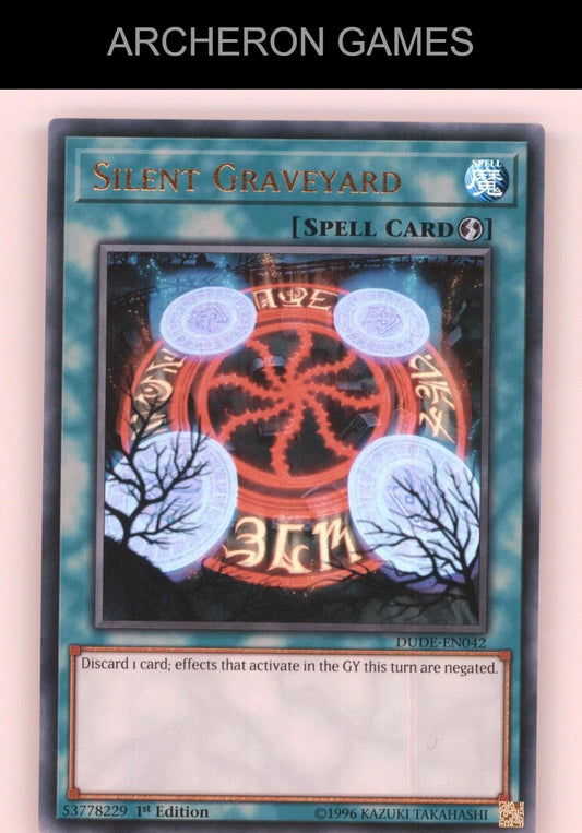Silent Graveyard Ultra Rare YUGIOH Card