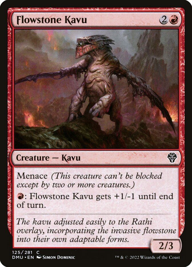 Flowstone Kavu - Dominaria United dmu