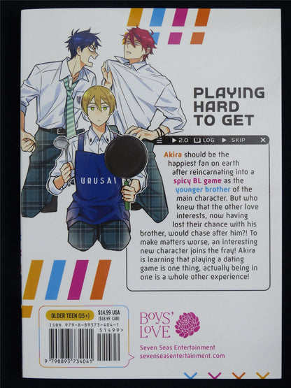 BL Game Rebirth: My new Life as the Hero's Younger Brother volume 2 - Seven Seas Manga #5EV