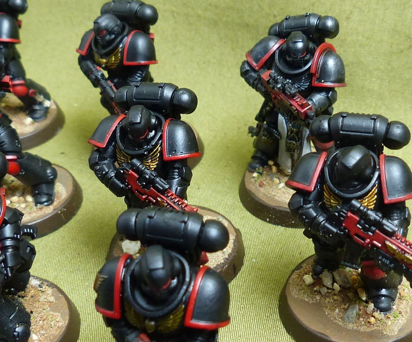 Intercessor Squad painted - Blood Angels - Warhammer 40K #3Z8