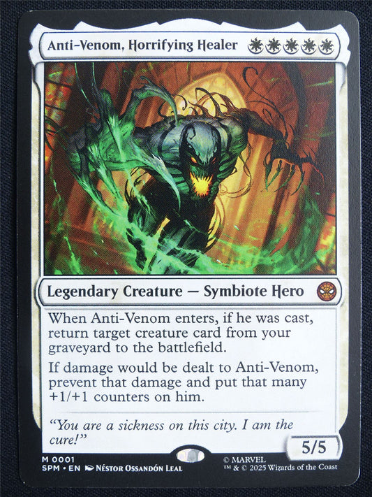 Anti-Venom Horrifying Healer - SPM - Mtg Card #22K
