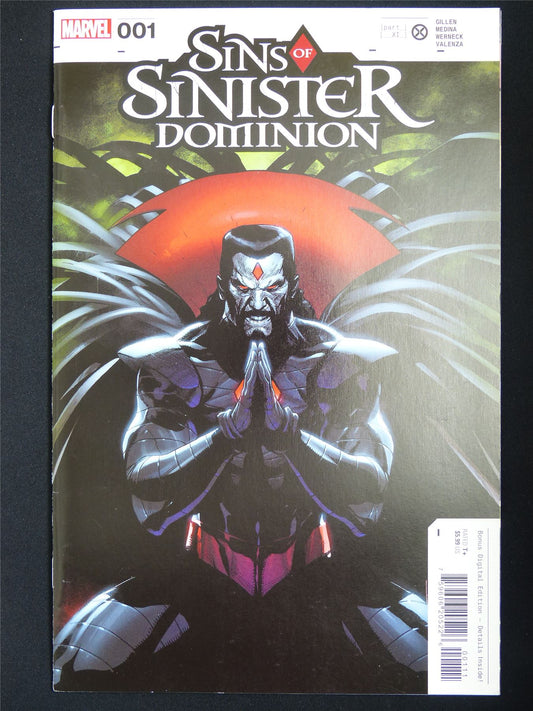 Sins of SINISTER Dominion #1 - Marvel Comic #2CJ